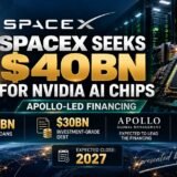 SpaceX Seeks $40 Billion to Buy Nvidia Chips in Apollo-Led Financing